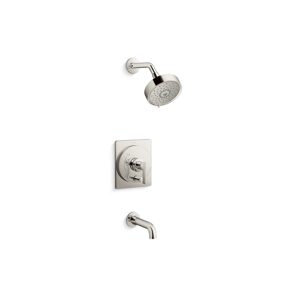 Rite-Temp Bath And Shower Trim Kit 2.5 GPM in Vibrant Polished Nickel